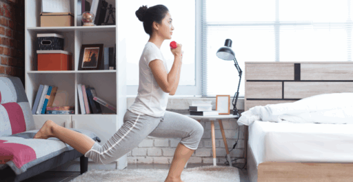 Maak ruimte voor die thuis workout!