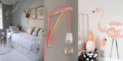 Slaapkamer inspiratie voor een nieuwe meidenkamer - kleine meisjes worden groot