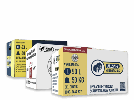 Verhuisdozen en inpakmateriaal