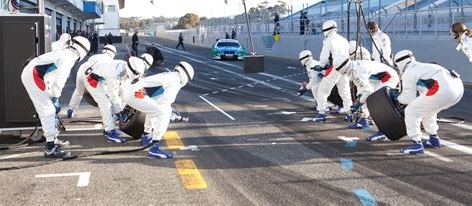 Bandenwissel op locatie