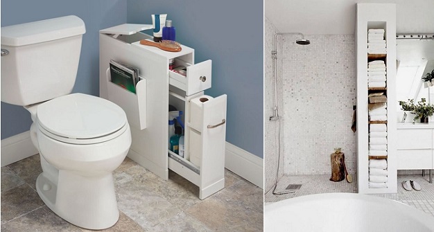 Slim opbergen in de badkamer