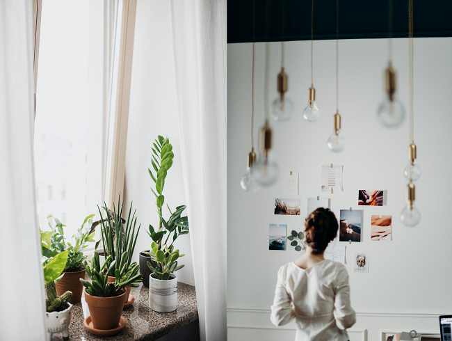 Verlichting studentenkamer