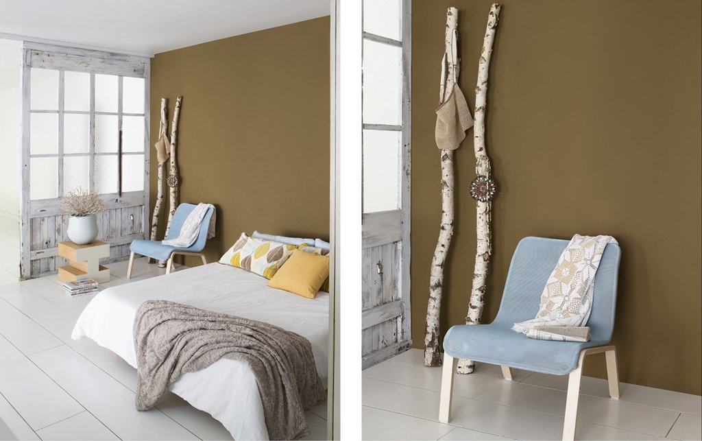 Begin met de vloeren en muren